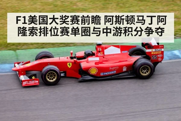 Formula 1 race car track